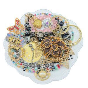 Broken Rhinestone Jewelry Lot Craft Rhinestones Repair Lot Fun Mixed Jewelry Lot